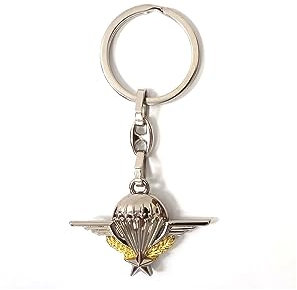 Générique Porte Clefs Réduction du Brevet Parachutiste Porte cle TAP Troupes Aéroportées