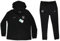 2022-2023 Barcelona CL Hooded Strike Tracksuit (Black)