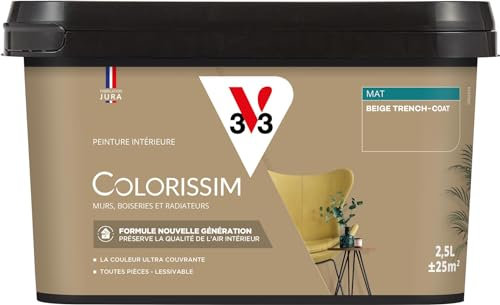V33 Peinture multi-supports Colorissim® Beige trench coat Mat 2,5L