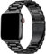 Netolo 24mm Breite Metall Armbänder Kompatibel mit Apple Watch Ultra Armband 49mm, Edelstahl Ersatzband Kompatibel mit Apple Watch Ultra 2 Armband 49mm Schwarz