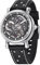 Benyar Herrenuhr Automatik Skelett Zifferblatt Mechanische Armbanduhr mit Lederband Synthetisches Saphirglas Elegantes Taucheruhren Herren (5202 Black)
