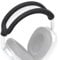 WC BandZ Max – Silikon-Kopfbandabdeckung für Airpods Max-Kopfhörer, hergestellt von Wicked Cushions | Erhöhter Komfort und Schutz | Erhältlich in bösen Designs | Black