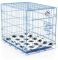 Cozy Pet Dog Cage 24 Blue Inc Vet Bed ABS Tray Folding 61cm Puppy Crate Cat Carrier Dog Crate DCP24BL + VB24C