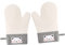ABOOFAN Insulated Thick Gloves Baking Oven Mittens Anti- Scald Oven Gloves Pattern Oven Gloves Oven Hot Mitts Pot Holders for Kitchen Oven Potholder Micro-wave Oven Cotton