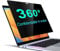 PYS Filtre de Confidentialité pour Macbook Pro 13 Pouces (2016-2022, M1, M2) - Filtre Anti-Espion 360°, Protecteur Antireflet Mat, Film Résistant Aux Rayures