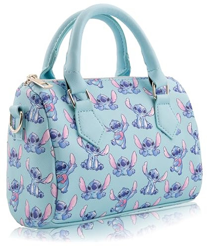 Stitch, Hello Kitty oder Bluey Mini Purse Crossbody Handtasche für Damen | Leder Damen Schultertasche Satchel, Stitch, Mini, Lshb53fn
