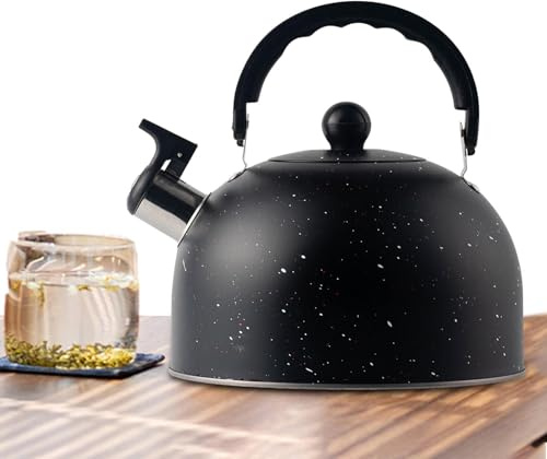 2,5 L Edelstahl -Pfeifenkessel | Edelstahl -Pfeifenkessel mit bequemem