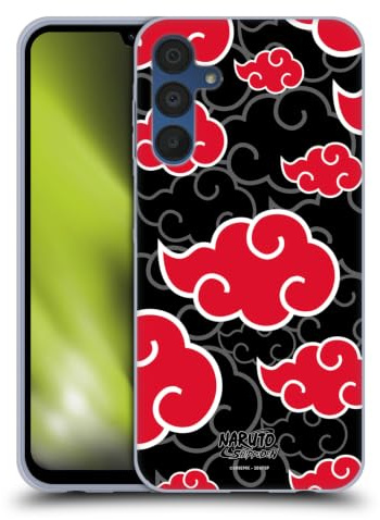Head Case Designs Offizielle Naruto Shippuden Akatsuki Ikonisch Gel Handyhülle Hülle [Militärischer Schutzgrad] Kompatibel mit Samsung Galaxy A15