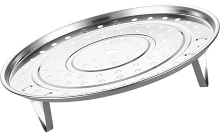 WEKADRIN Dampfeinsatz Aus Edelstahl 30cm Multifunktionaler Topfdämpfer Mit Abnehmbaren Beinen Für Gesundes Kochen Und Gleichmäßige Wärmeverteilung