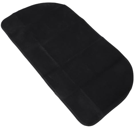 Hohopeti Kaminvorleger kaminofen Bodenteppich feuerfester Bodenschutz Bodenpolster Black