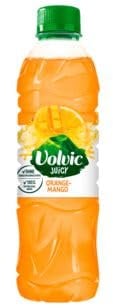 Volvic Juicy Orange-Mango, 24er Pack ( 24 x 500 ml ) EINWEG