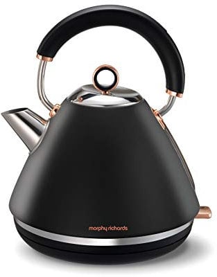 Morphy Richards Electric Kettle Accents Rose Gold-Black mat 102104