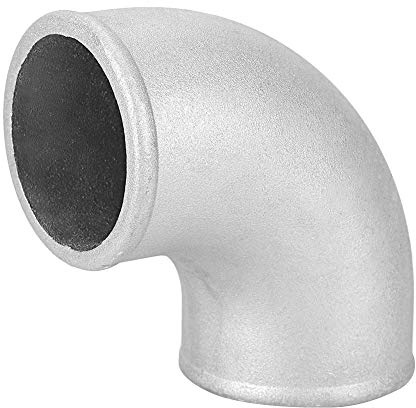 Rohrbogen, 2,5 '' 90 ¡ã Aluminiumguss Rohrbogen Ladeluftk¨¹hler Turbo Tight Bend