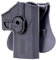 Amomax Gürtelholster Sig Sauer P320 Paddle 360° drehbar Click-Verschluß Polymer Airgun/Airsoft