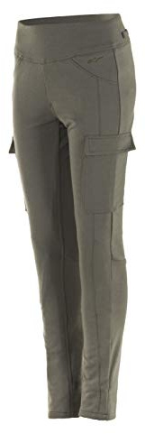 Alpinestars Iria-Leggings da Donna Neri Pantaloni, Nero/Bianco, S-L Unisex-Adulto