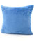 heimtexland ® Flanell Kuschel Kissen Super Soft Dekokissen Plüsch Typ380 Kissenhülle Hellblau 48x48 cm