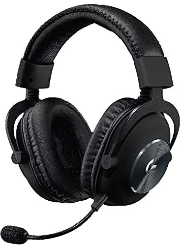 Logitech G PRO X kabelloses LIGHTSPEED Gaming-Headset, Blue VO!CE Mikrofontechnologie, 50 mm PRO-G Lautsprecher, DTS Headphone:X Schwarz (Generalüberholt)