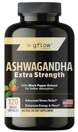 gflow vitamins Ashwagandha Supplements for Women and Men