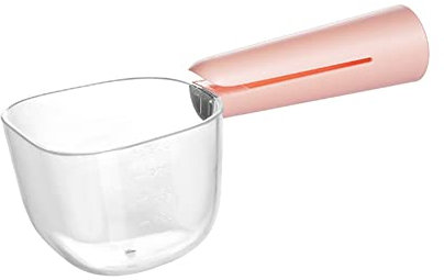 croselyu Pet Feeding Spoon, Dog Food Spoon, Dog Food Shovel ABS Dog Food Shovel Spoon, Cat Food Shovel, 1 Pce (Scalepink)