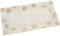 DRW Bandeja Rectangular de nácar con Aros en Natural y Tostado 40x20cm