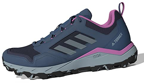 adidas Damen Tracerocker 2.0 Trail Running Shoes Trailrunning-Schuhe, Wonder Steel/Magic Grey/Lilac, 41 1/3 EU