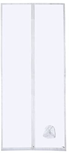 Aislante de Puerta HOOMEE para Aires Acondicionados Portátiles con Extensión de Manguera Cosida para Mayor Rendimiento de Enfriamiento, Menor Consumo de Energía, con Cremallera, 100x210cm