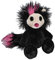 Plüschtier Ayumi be You Secret Himitsu - 31 cm - schwarz Stofftier Kuscheltier als Bean Bag - Schlenker Puppe Schlenkerbeine - Gothik kleine Fee - japanis..