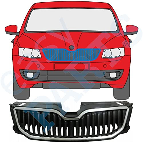 Für Skoda Octavia 2013-2017 KÜhlergrill