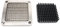 NOPNOG Coupe-frites en Acier Inoxydable, Coupe-croustilles, accessoires de machine à frites (pour frites 7 × 7mm)