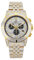LOUIS XVI Majesté Iced Out 1124 - Ø 43 mm - Herren Uhr - Wasserdicht - Saphirglas - Armband Gold/Silber Iced - Zifferblatt CZ-Diamanten - CH Quarzwerk