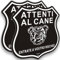 2 pz Cartello Attenti al Cane Metallo in Alluminio,25 x 25 cm, Ashoaza attenti al cane cartello, Facile da installare,per Uso Interno o Esterno,Resistente UV,Resistente alle intemperie