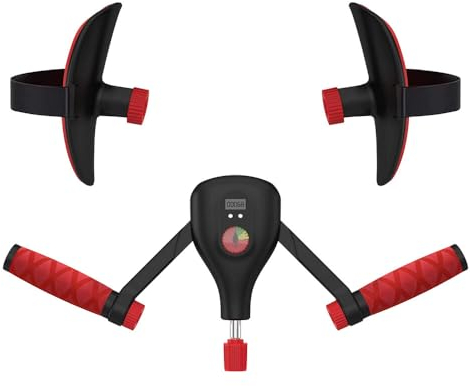 Oberschenkeltrainer, 35lb Beckenboden Trainer Damen und Herren, Multifunktionaler Beintrainer für Zuhause, beckenboden trainingsgerät, für Hüfttraining, Armtraining, Zählbares, 360° Einstellung