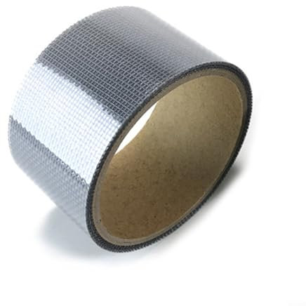 Cinta de reparación de pantalla de fibra de vidrio, fácil de aplicar, para pantallas de piscina y pantallas de RV