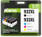 kamo 932 933 XL Druckerpatronen Kompatibel mit HP 932XL 933XL Patronen Multipack (2X Schwarz, 1x Cyan, 1x Gelb, 1x Magenta, 5er-Pack), für OfficeJet 6100 6600 6700 7110 7510 7610 7612