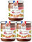 Lucien Georgelin Lot 3 pots 400g Pâte à tartiner 40% noisettes du Lot et Garonne et cacao