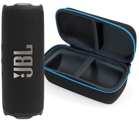 JBL FLIP 7 Haut-parleur Bluetooth et étui rigide de qualité supérieure Divvi! Noir