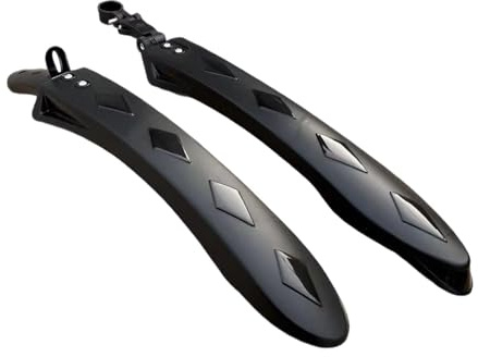 AsrMyjcx Mountainbike Schutzbleche Set Vorder Und Hinterrad Fahrrad Kotflügel Spritzwasserschutz Aus Robustem PP Material für Sportliche Fahrer Pendler, Pp-Kopf