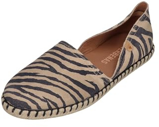 VERBENAS Damen Espadrilles Carmen Zebra Camel