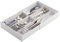 Yamazaki 3382 Tower Extendable Cutlery Tray, White, ABS Resin/PS Resin, 25 x 24.6 x 5.7 cm