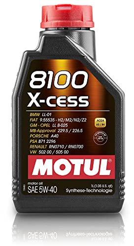 Motul Deutschland GmbH Motoröl 8100 X-Cess 5W-40 1L