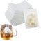 Newaner 600 Stück Teefilter Papier für Losen Tee, 7 X 9cm Teebeutel für Losen Tee Einweg mit Kordelzug?Tee Filter?Tea Bags für Duftender Tee, Gewürze,Vanille, Lavendel, Kaffee