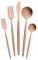 KARACA Orion 30-Piece Rose Gold Cutlery Set for 6 People - Mixed & Luxury 18/10 Stainless Steel Tableware Flatware Silverware Set with Knife Fork Spoon