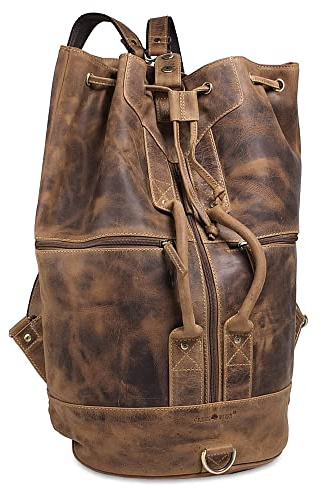 Greenburry Vintage Seasack Rucksack Leder
