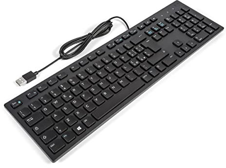 Dell KB216 ITALIAN Slim Office Multimedia Keyboard BLACK
