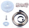 Mtanlo Muelle de polea de Arranque de Retroceso Kit para Husqvarna 362 365 371 372 385 y 390 Motosierra, 503859601, 503787201 y 503543901 con Resorte de Retroceso con Cubo,Cuerda de Arranque