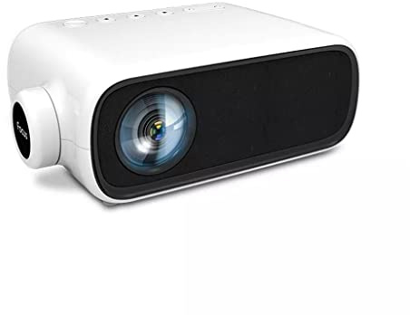 Mini-Projektor für Full HD 1080P Video Tragbarer Projektor YG-280 Media Player Heimkino (Farbe: Schwarz, Größe: 14,2 x 9,2 x 5,5 cm)