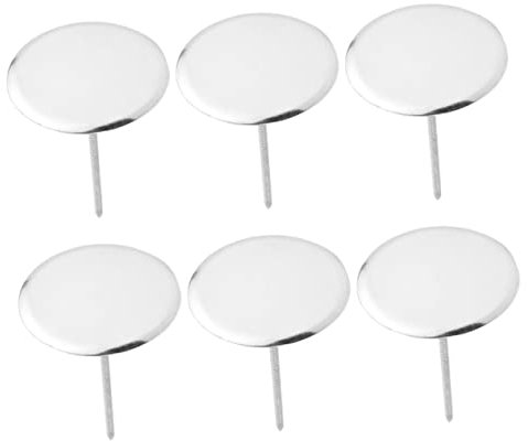 HEMOTON 6 Pièces Clous De Montage en Acier Inoxydable Ongle De Fleur De Glaçage Clou De Décoration en Acier Inoxydable Fournitures De Décoration De Gâteaux Crème Fournitures De Cuisson
