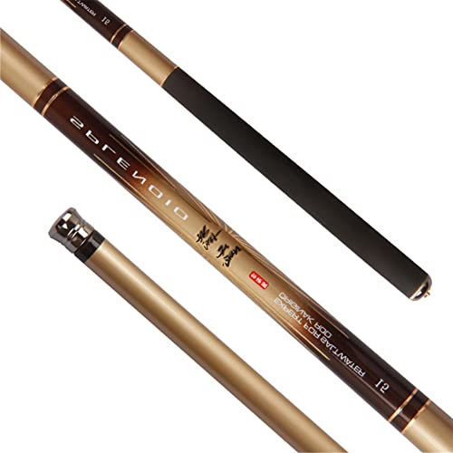 Xistuoz Super Light Hart Carbon Fiber Hand Angelrute - Teleskop Stream-Rod Teleskoprute