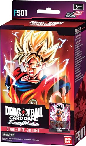 Bandai Dragon Ball Super CG: Starter Deck - Fusion World (FS01) | Gioco di Carte Collezionabili | Età 6+ | 2 Giocatori | Tempo di gioco: 30 minuti, BCL2710078