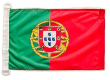 Seeflagge von, 45 x 30 cm, Convenience-Pavillon, 30 x 45 cm (Portugal)